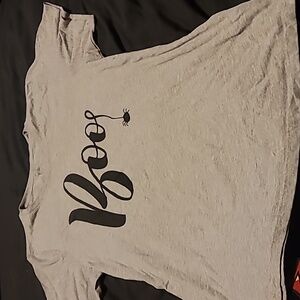 Gray short sleeve Halloween shirt